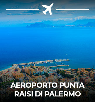 Collegamento con l'Aeroporto Punta Raisi di Palermo