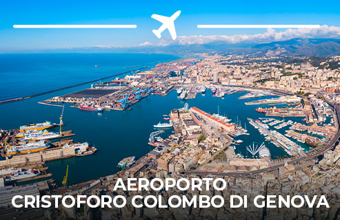 Collegamento con l'Aeroporto Cristoforo Colombo di Genova
