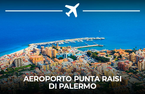 Collegamento con l'Aeroporto Punta Raisi di Palermo