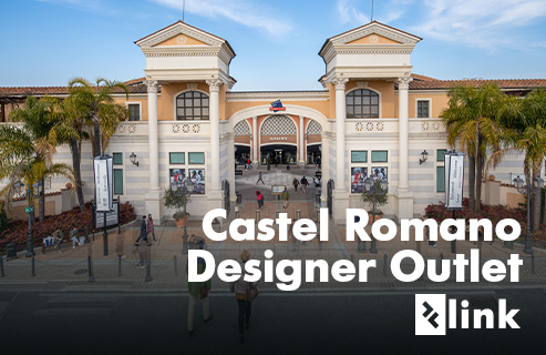 Scopri il servizio Castel Romano Designer Outlet Link
