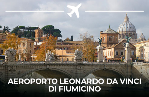 Collegamento con l'Aeroporto Leonardo da Vinci di Fiumicino