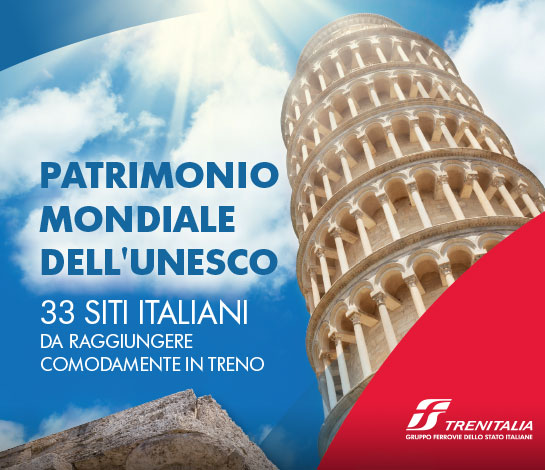 Scopri i siti italiani Patrimonio mondiale dell’Unesco raggiungibili con i treni regionali