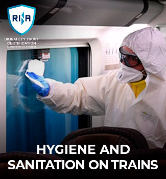 Hygiene and sanitation on trains
