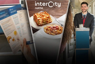 Scopri il servizio ristorazione di Intercity Notte