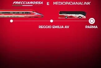 Raggiungi comodamente Parma con Mediopadana Link, il biglietto del bus è in promo a soli 5 euro