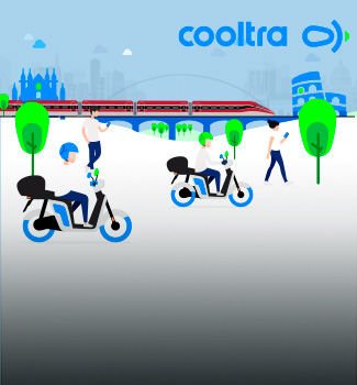 Con Cooltra welcome bonus per i clienti Trenitalia