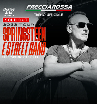 Frecciarossa treno ufficiale dei concerti di Bruce Springsteen