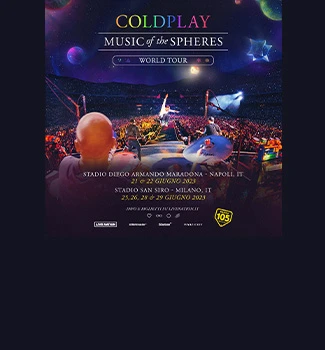 Offerta Speciale Eventi - Al concerto dei Coldplay con Trenitalia