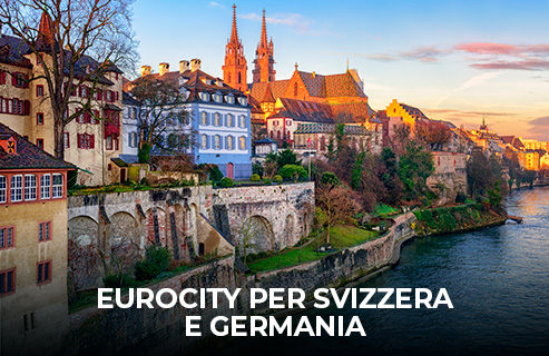 Eurocity per la Svizzera e la Germania
