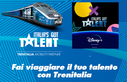Trenitalia Mobility Partner di Italia’s Got Talent