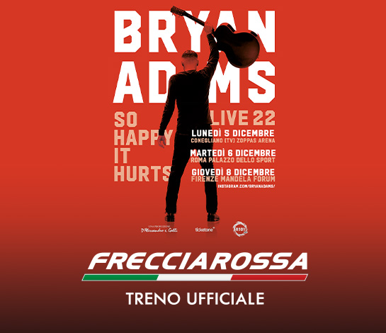 Bryan Adams: Frecciarossa Treno Ufficiale