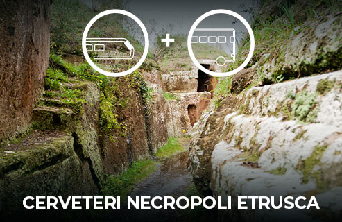 Intermodalità Necropoli etrusca di Cerveteri