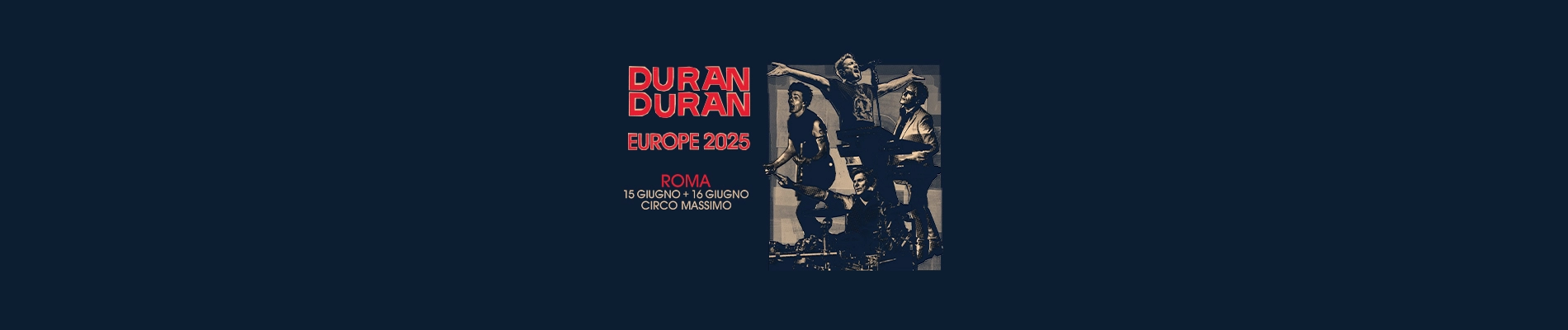 Vai al concerto dei Duran Duran con l'offerta FrecciaMusic