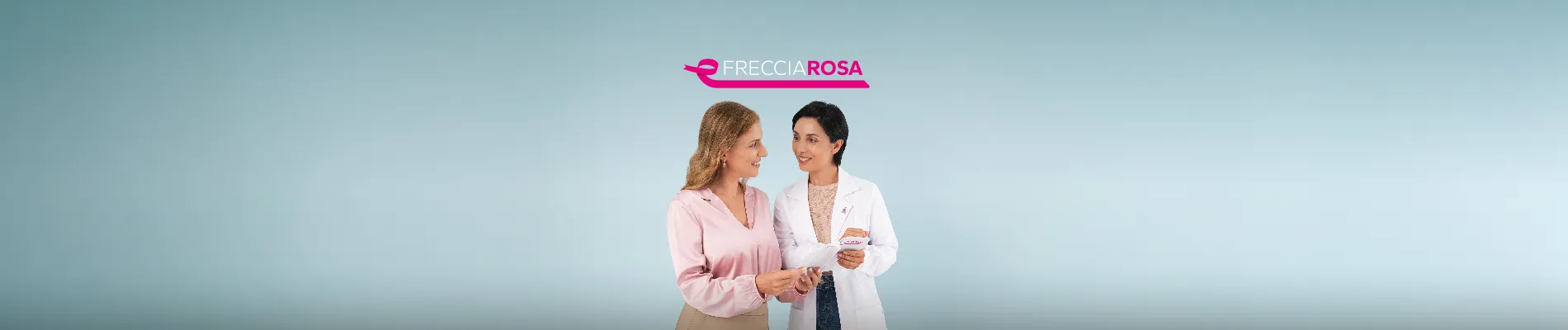 Con FRECCIAROSA la prevenzione viaggia in treno