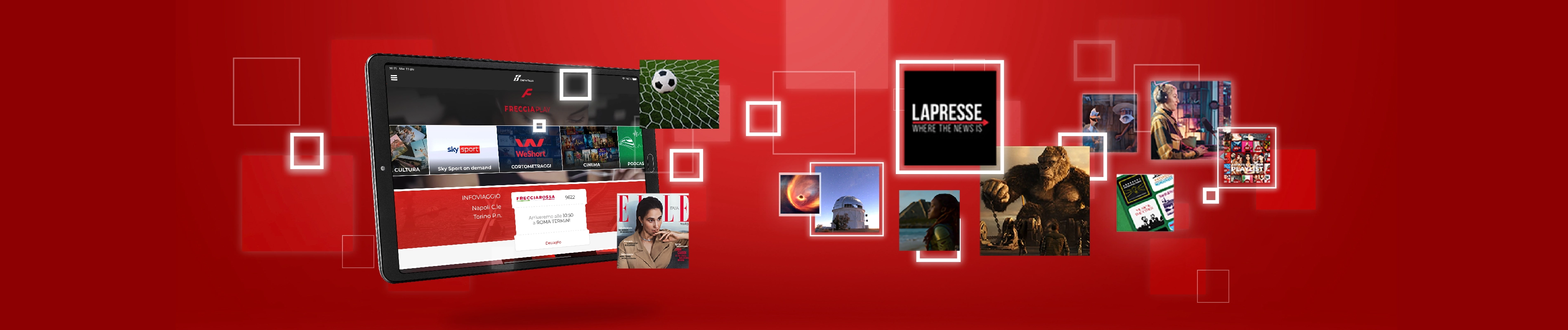 Scopri il nuovo portale FRECCIAPlay