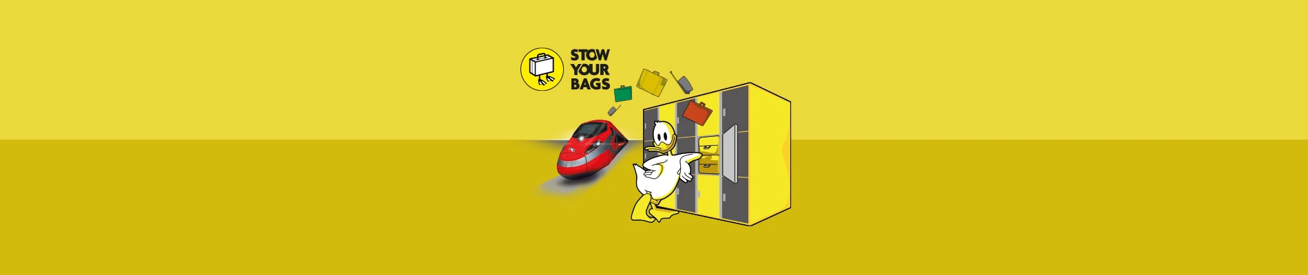 Lascia i tuoi bagagli in un deposito Stow Your Bags