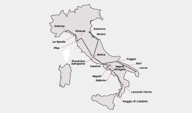 Il treno Frecciargento