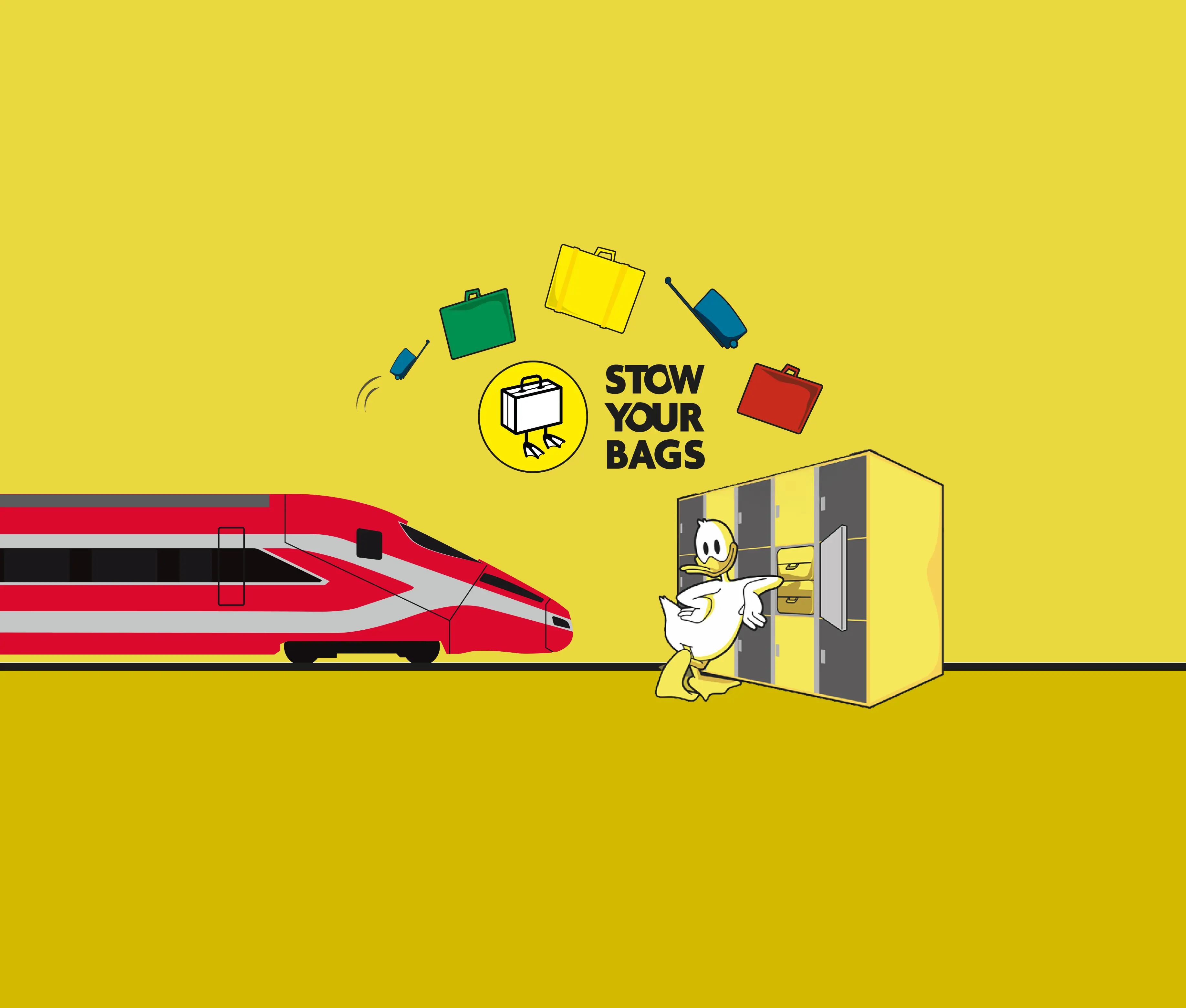 Deposito con Stow Your Bags