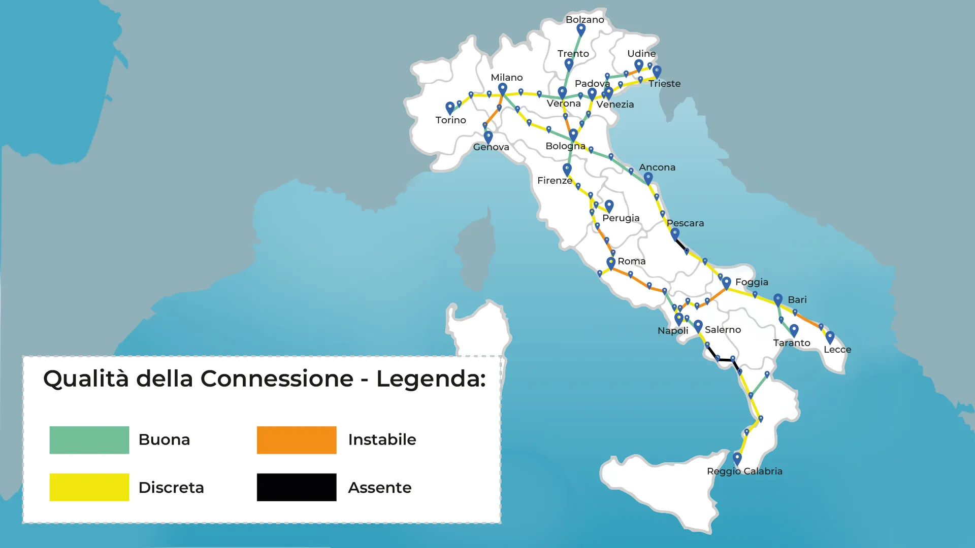 Connettività a bordo