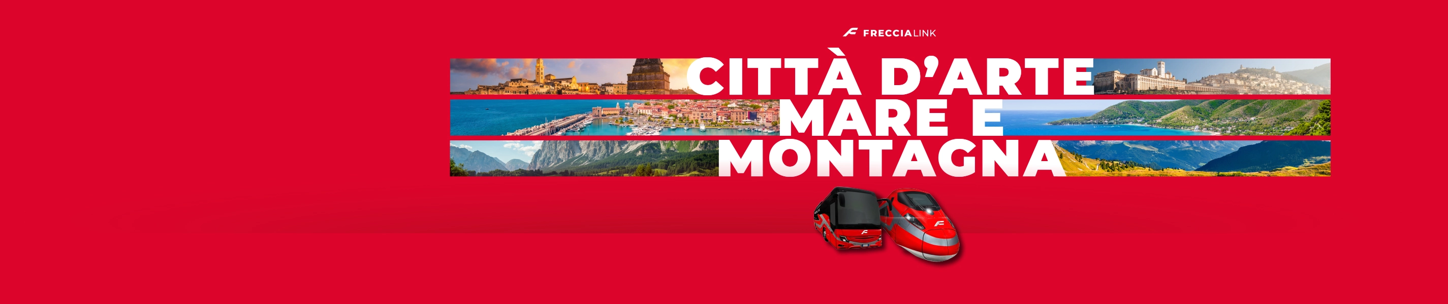 FrecciaLink: Frecce + Bus in un'unica soluzione di viaggio