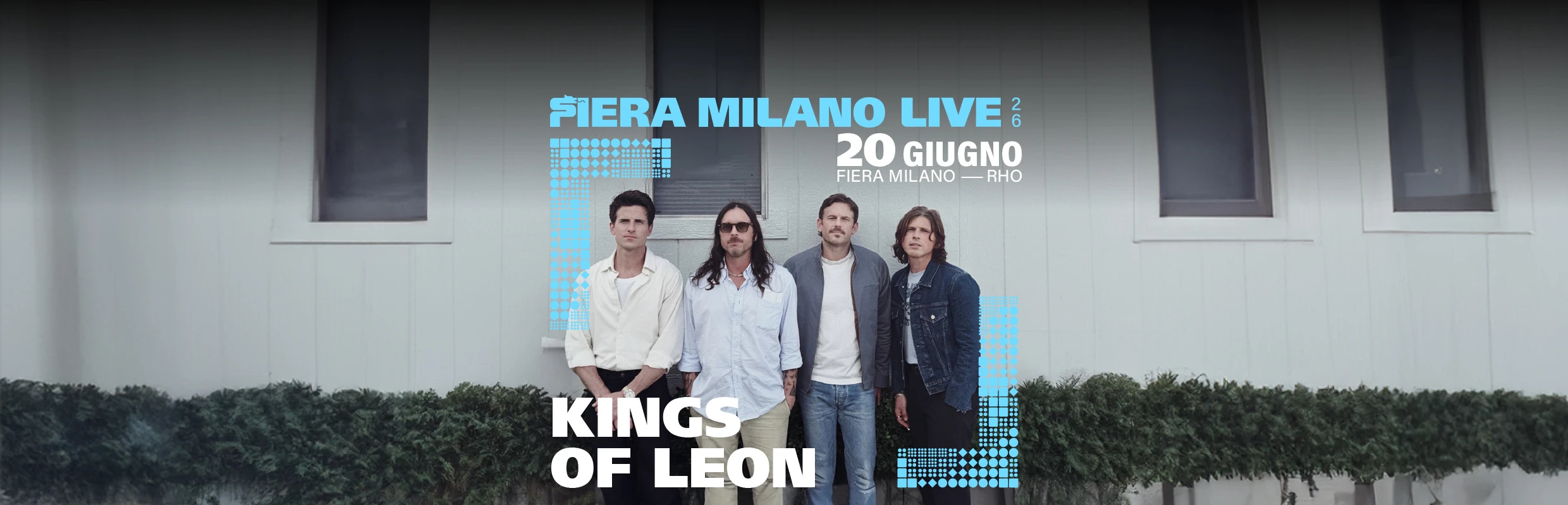 Speciale Eventi per il concerto dei Kings of Leon